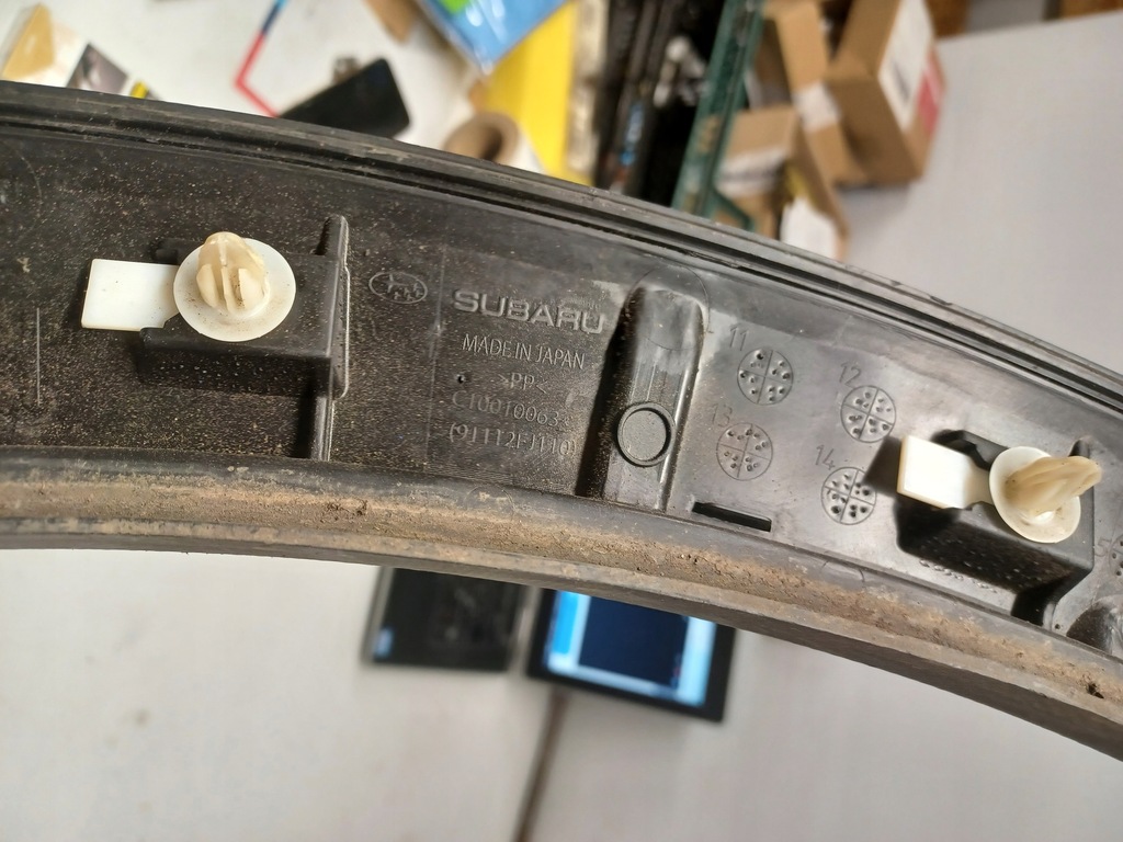 фото №8, Subaru xv i lift молдинг крила ліва перед передня c10010063