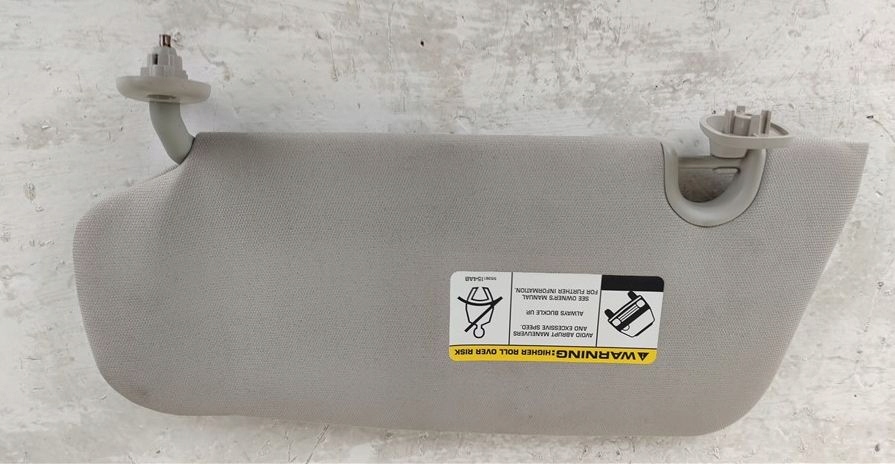 фото №6, Козырёк защита солнцезащитная правый jeep compass i 06-16r 55361154ab