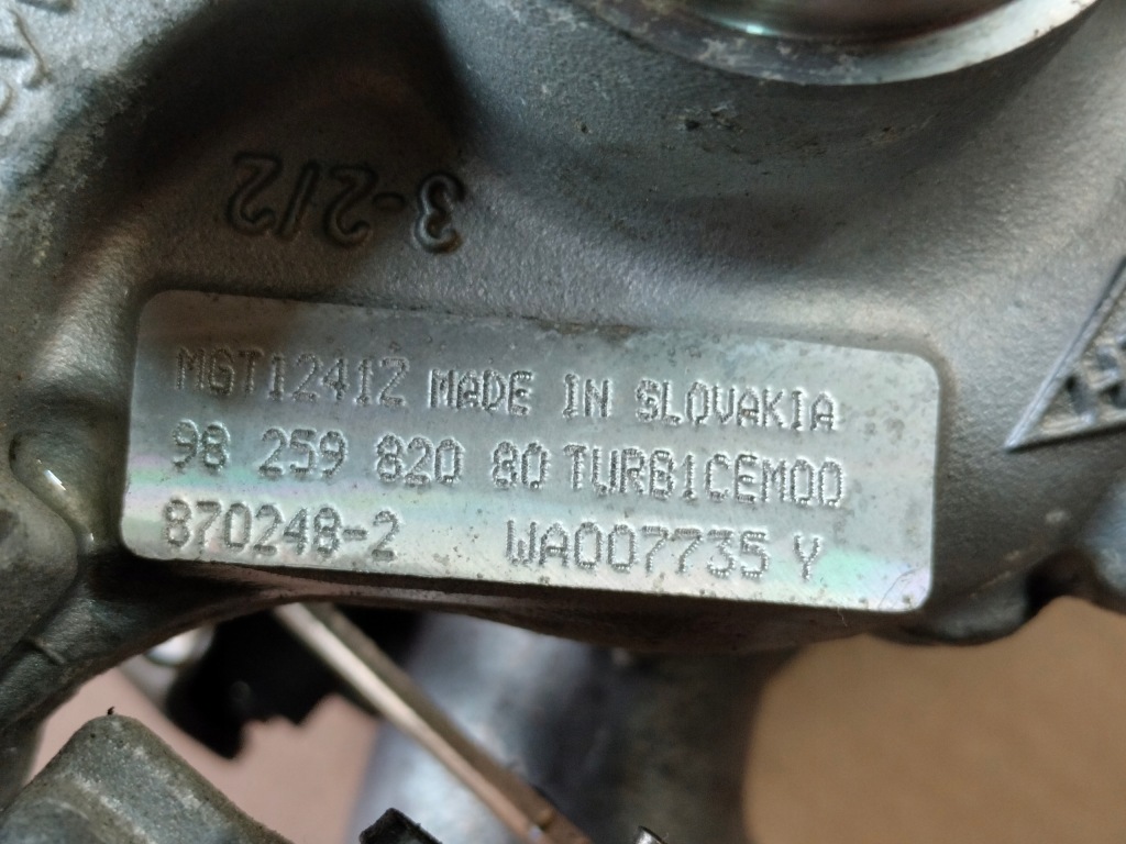 фото №5, Citroen c3 aircross 1,2 thp турбонагнітач