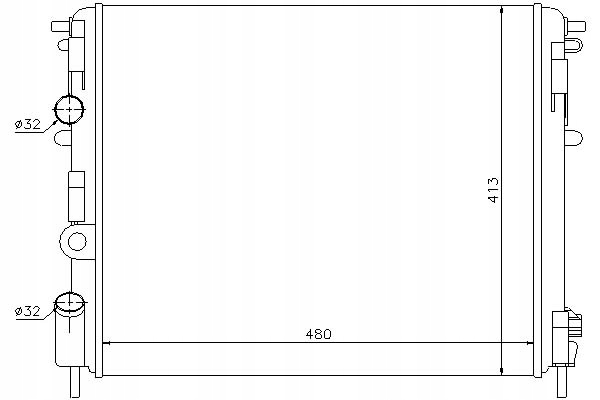 фото №11, Nissens 63809 радіатор, система охолодження двигуна