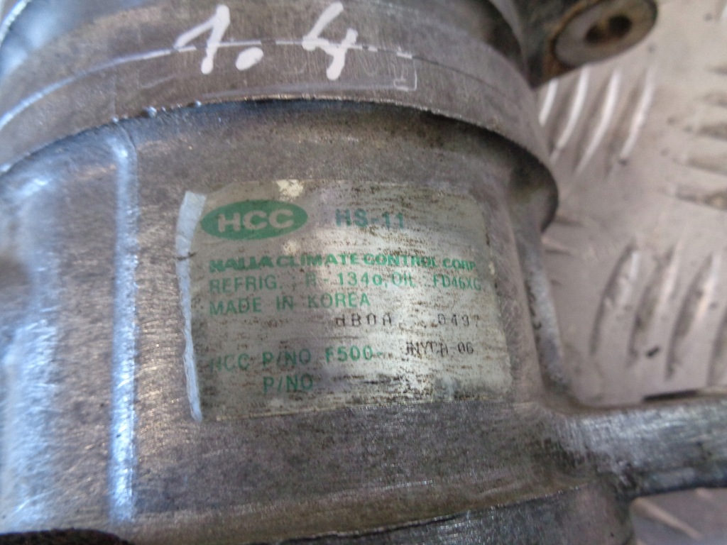 фото №7, Компресор кондиціонера tata indigo sw 1.4 02-