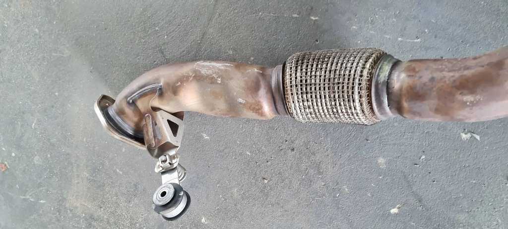 фото №15, A5 8w гаситель средний труба выхлопная 2.0 tfsi 8w0118a a4 b9 8w