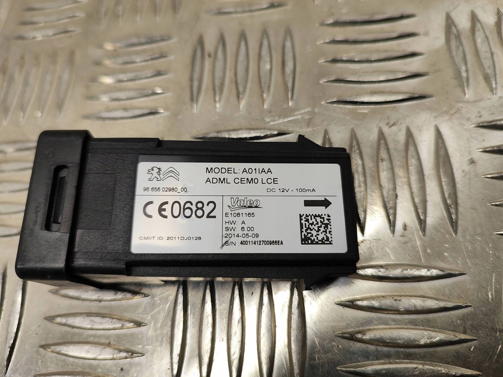 фото №6, Peugeot 308 2015 модуль / блок керування імобілайзер