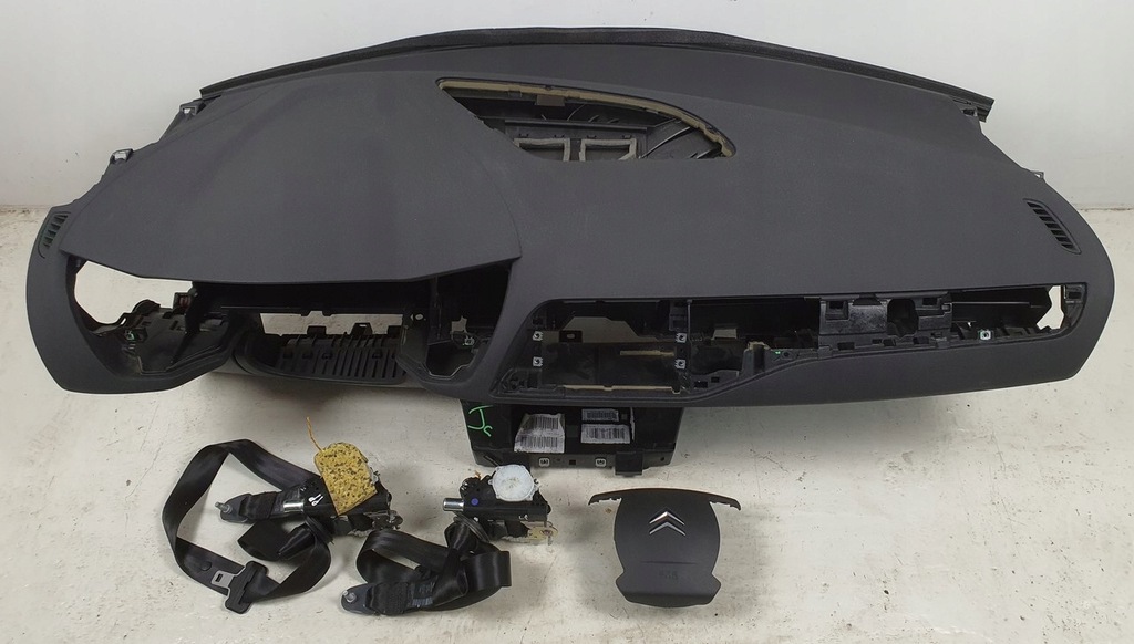 фото №1, Панель приладів консоль подушки безпеки ремені citroen c5 iii x7 kpl