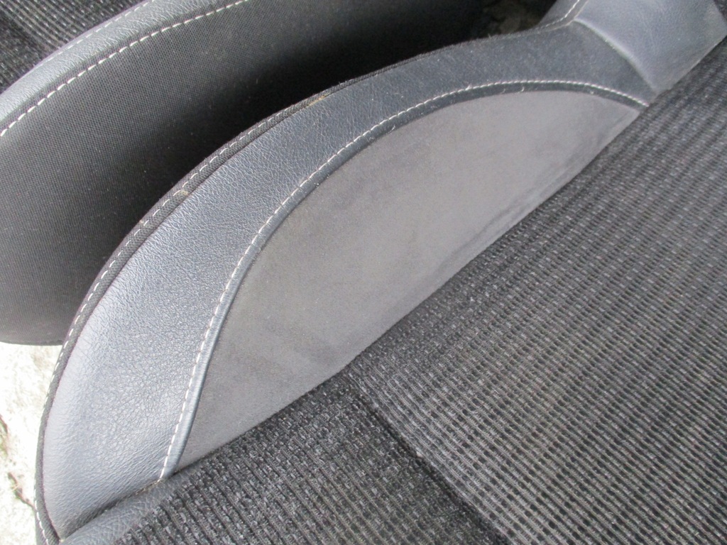 фото №11, Citroen c4 b7 10-18 сидіння сидіння заднє сидіння напівшкіра з підігрівом масаж