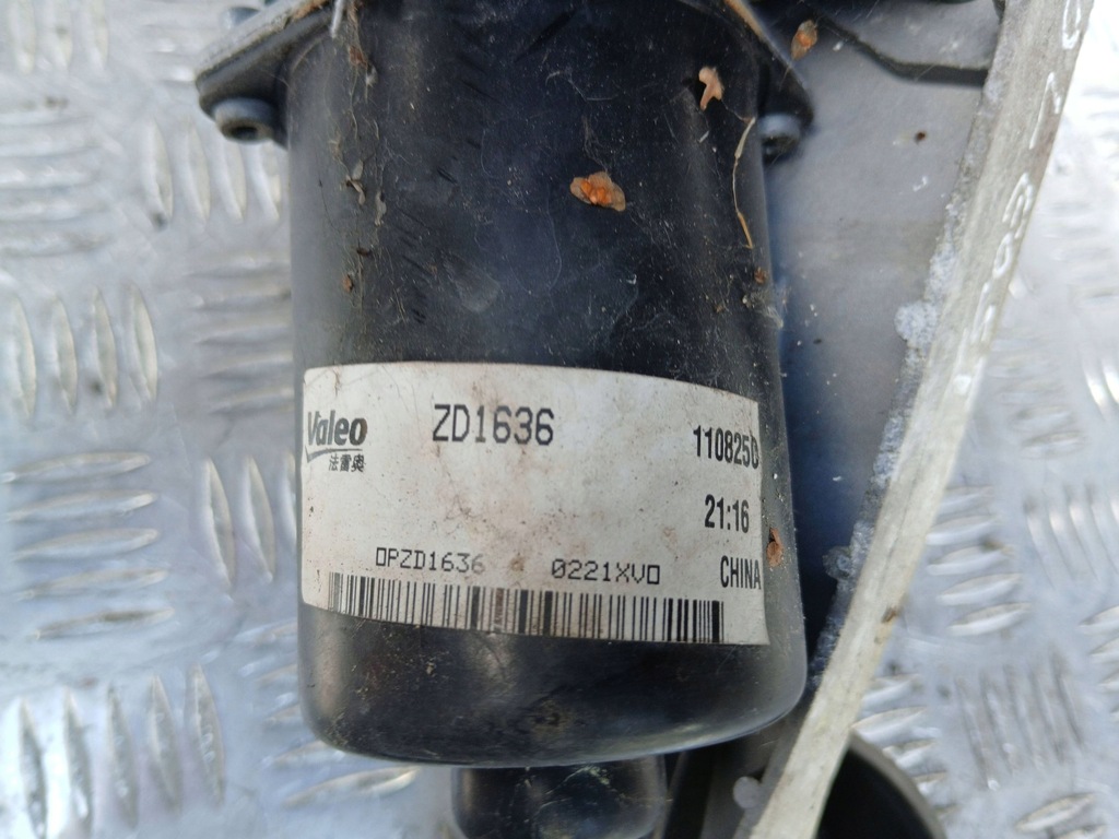 фото №5, Renault koleos i механизм дворник передний перед zd1636 2011r