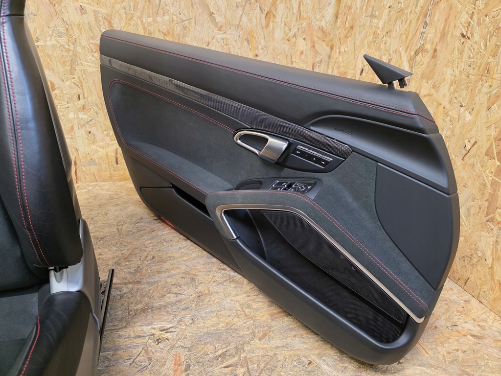 фото №11, Porsche boxster cayman 982 сиденья обивка середина салон кожа gts 718 el