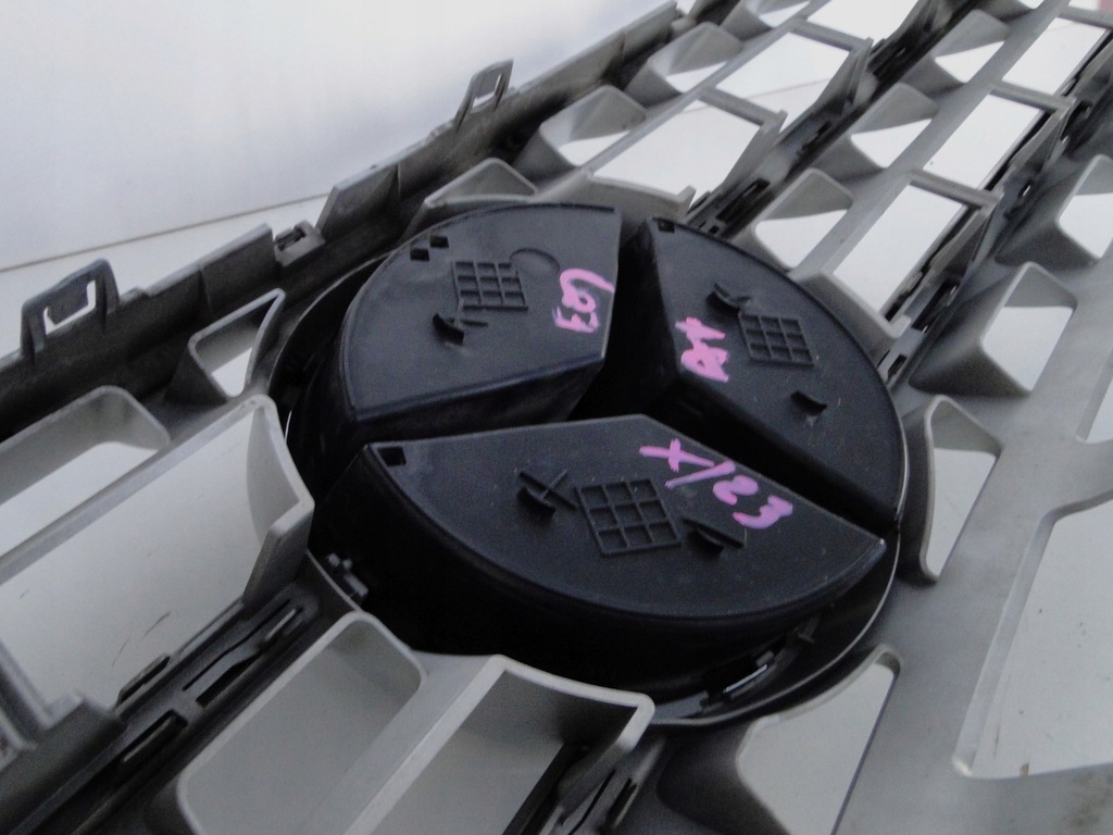 фото №11, Mercedes ml w164 164 lift po рестайлинг решётка радиатора решётка радиатора bez радара