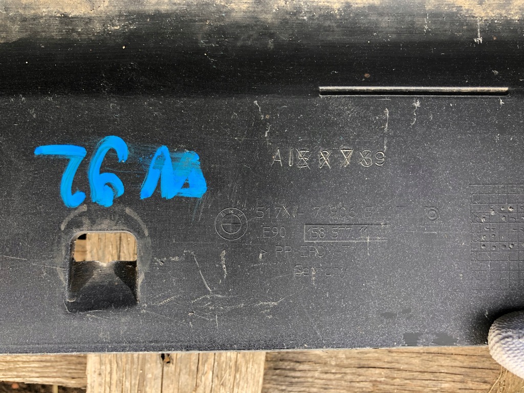 фото №11, Молдинг порог накладка левая порог bmw 3 e90 e91 04-11 giełda pń m-pakiet