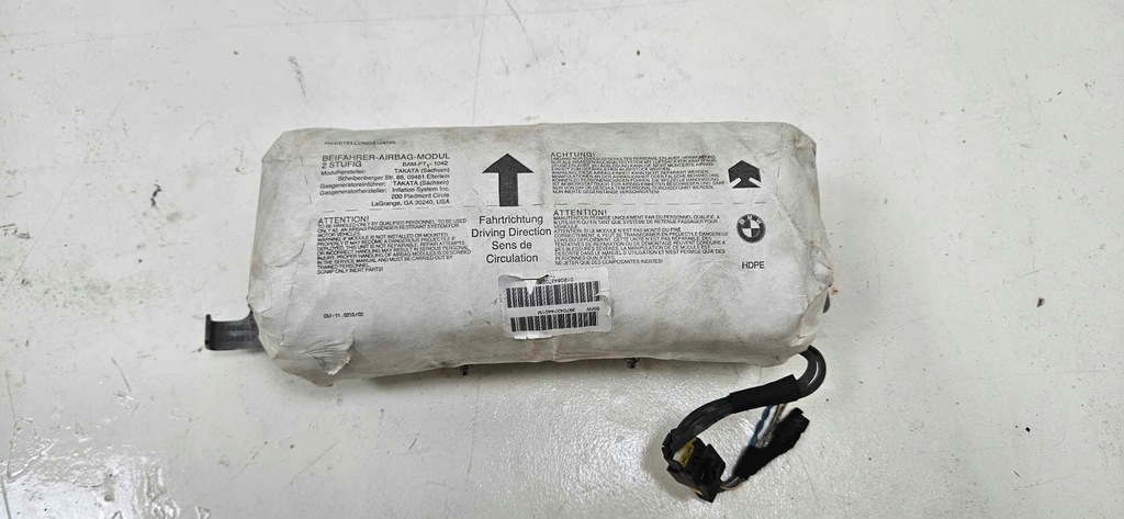 фото №1, Подушка воздуха пассажира bmw e46