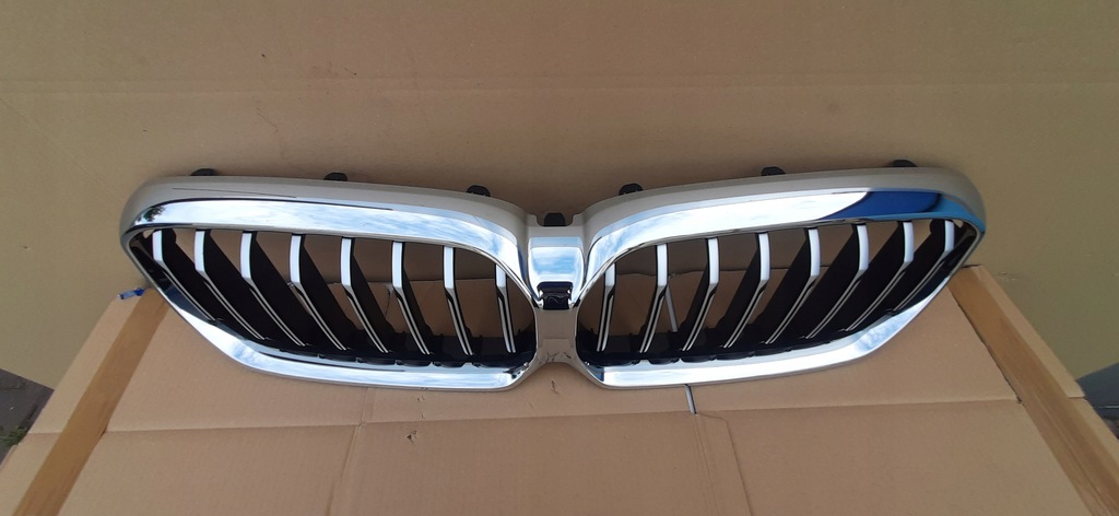 фото №12, Решётка радиатора решётка радиатора bmw 5 g30 g31 lift lci демонтаж