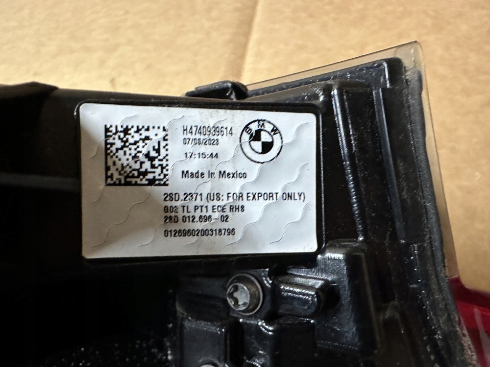 Фара задня правий bmw x4 g02 рестайлінг Недорого