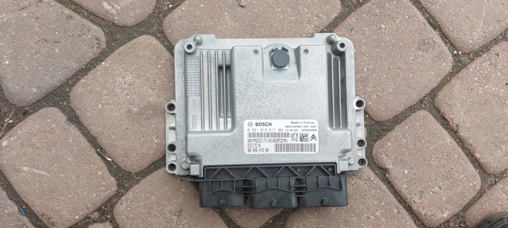 фото №1, Бортовий комп'ютер двигуна partner berlingo iii peugeot