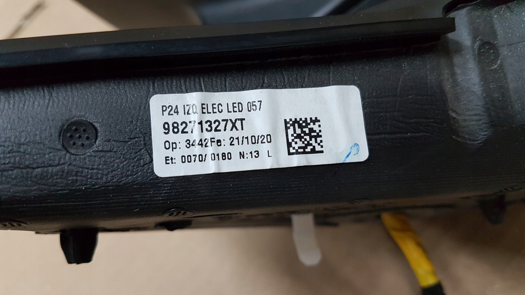 фото №8, Дзеркало перед ліва peugeot 2008 ii 6-pin