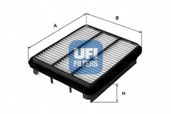 фото №1, Фільтр повітря chevrolet spark 05- ufi