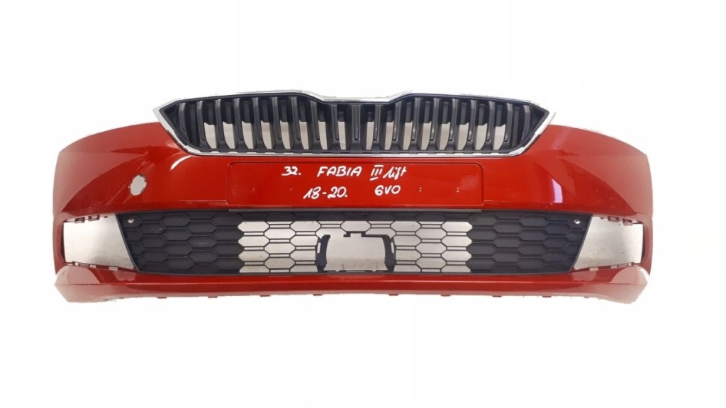 фото №1, Skoda fabia iii lift 6v0 бампер перед