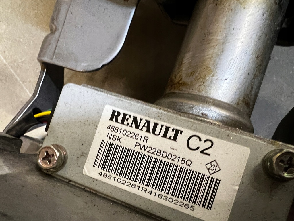 фото №9, Колонка кермова шток підсилювач електричний renault megane iv