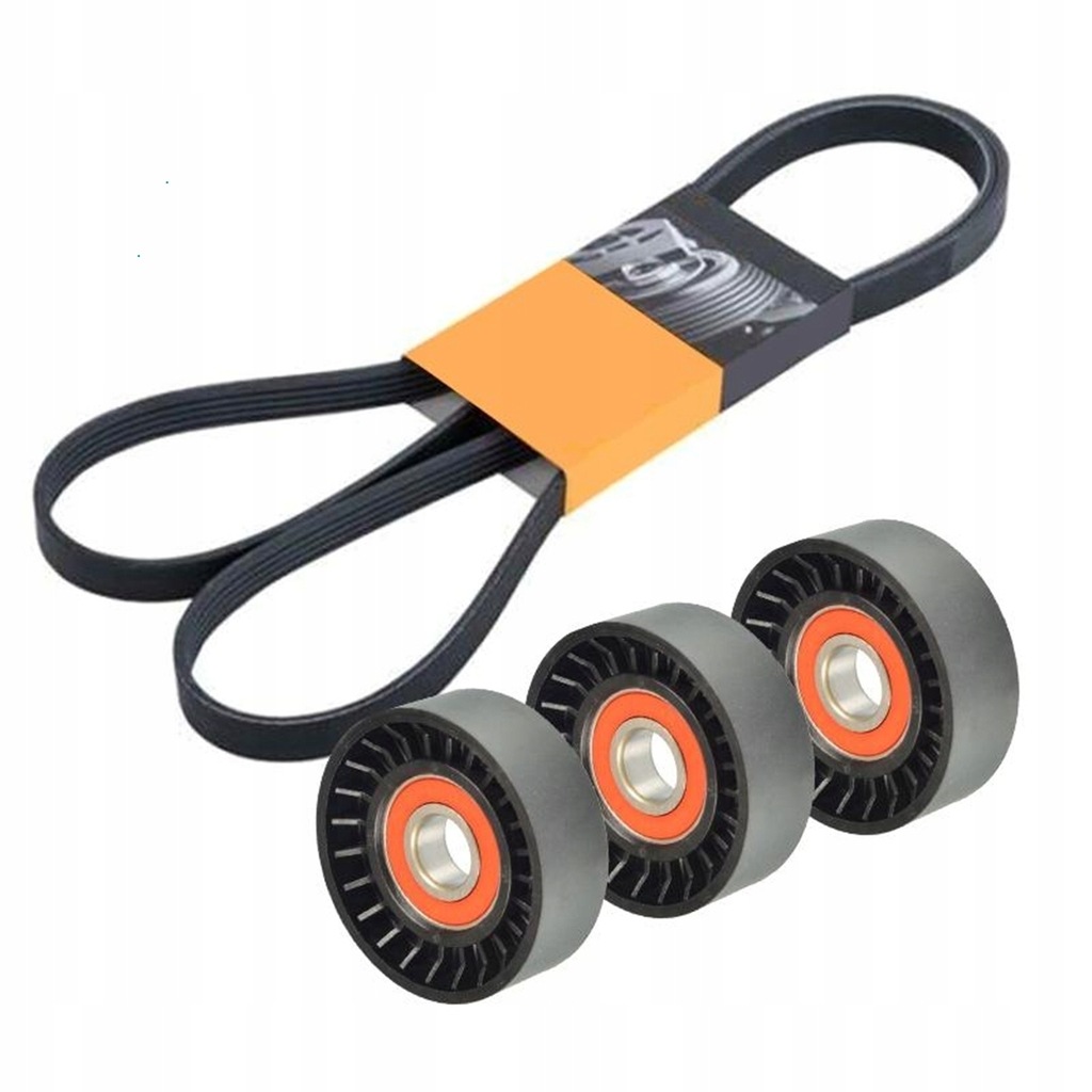 фото №1, Ремінь багатоклиновий натягувач ролики mercedes klasa b w245 2009 2010 2011