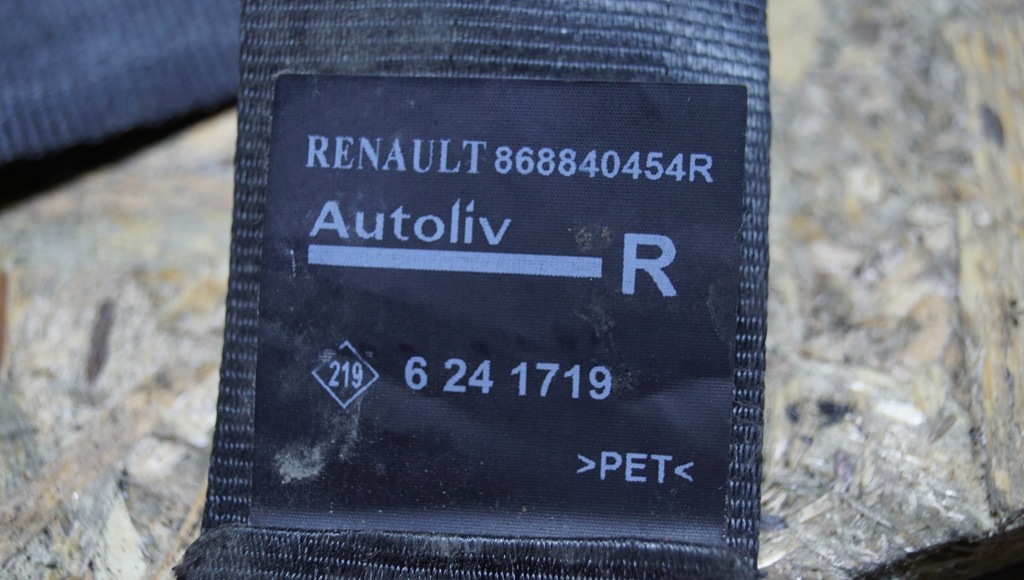 фото №5, Renault clio iv pas безопасности правый перед