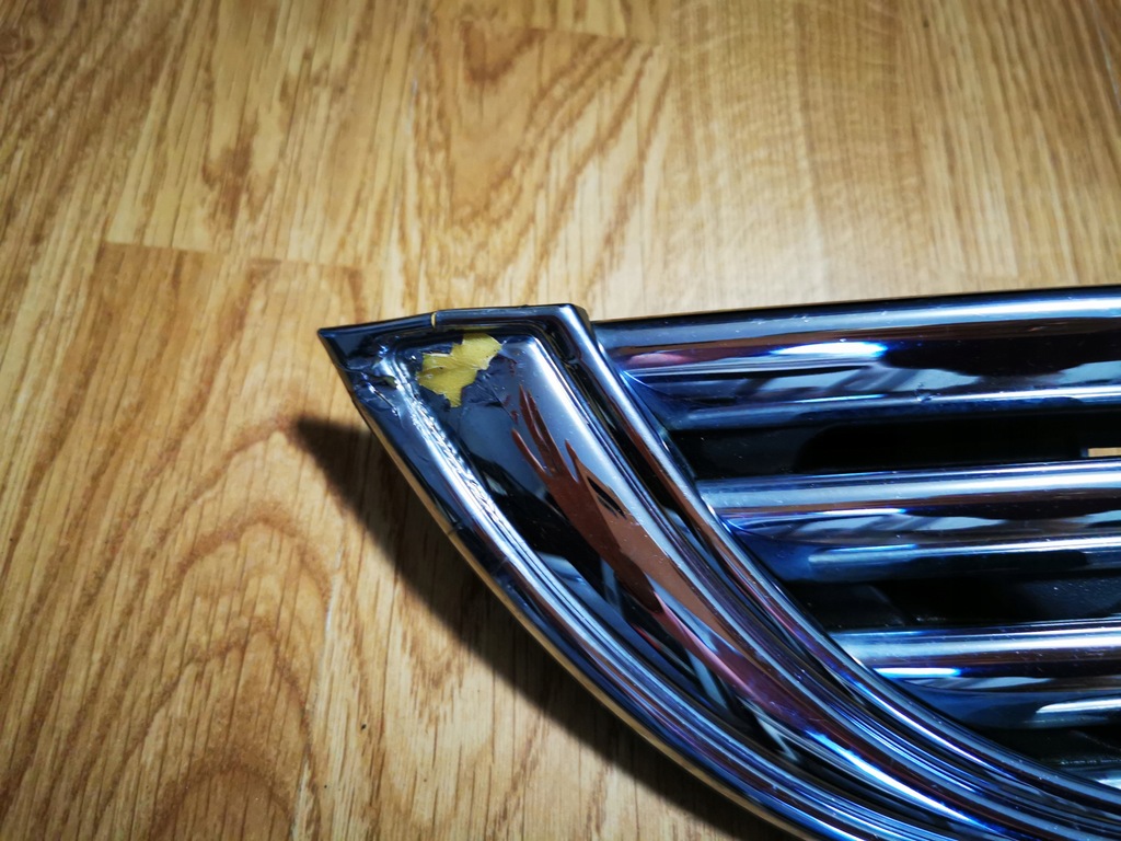 фото №2, Mini cooper r50 решётка радиатора хром 01-06