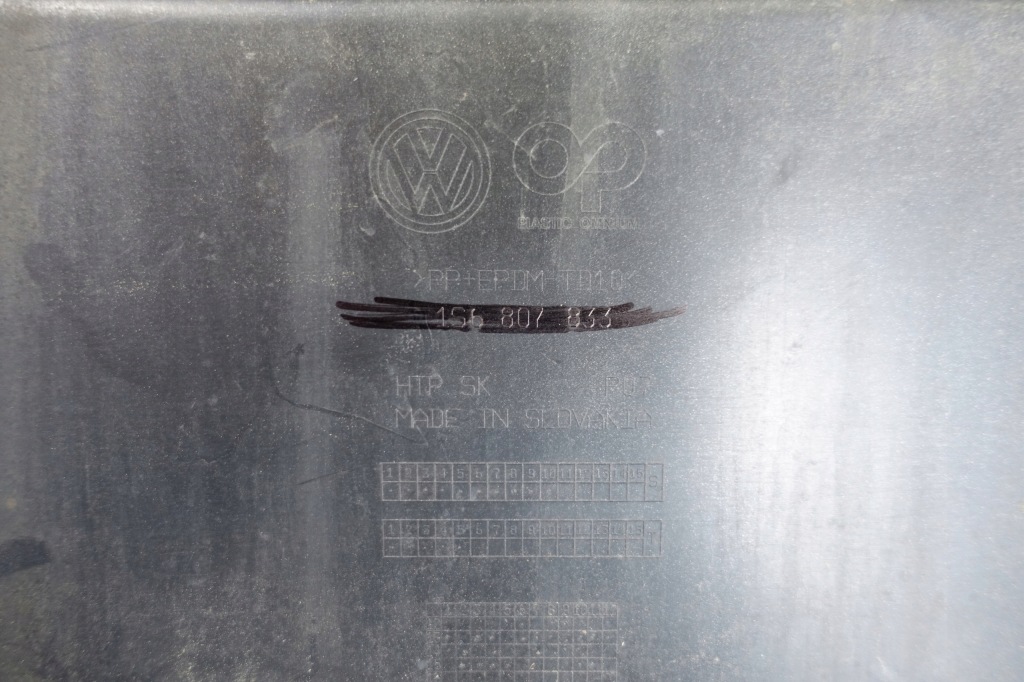 фото №10, Vw up cross 2011- бампер задняя задний 1s6807833