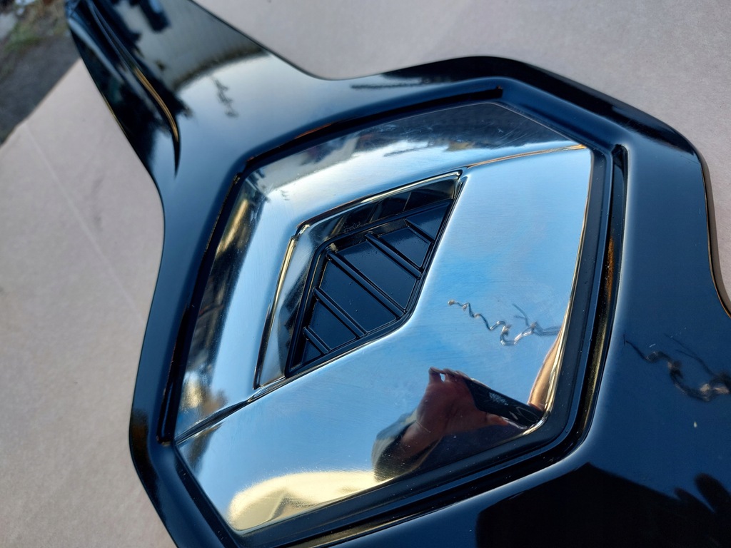 фото №5, Решётка радиатора решётка радиатора капот renault trafic iii 14- блеск