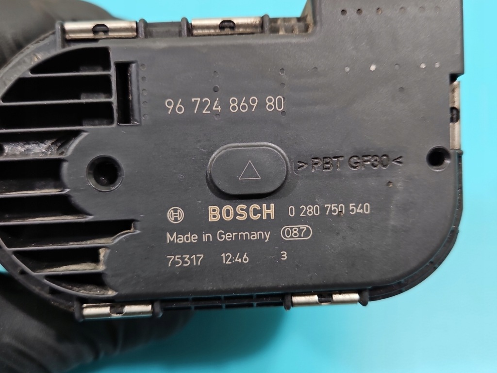 Дроссельная заслонка citroen c-elysee ii 12- 9672486980 0280750540 1.6 16v Киев