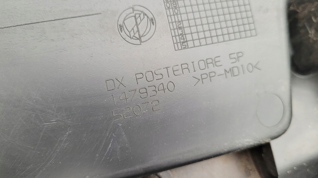 фото №9, Bravo 2 ii обивка обшивка правый задняя 1479340