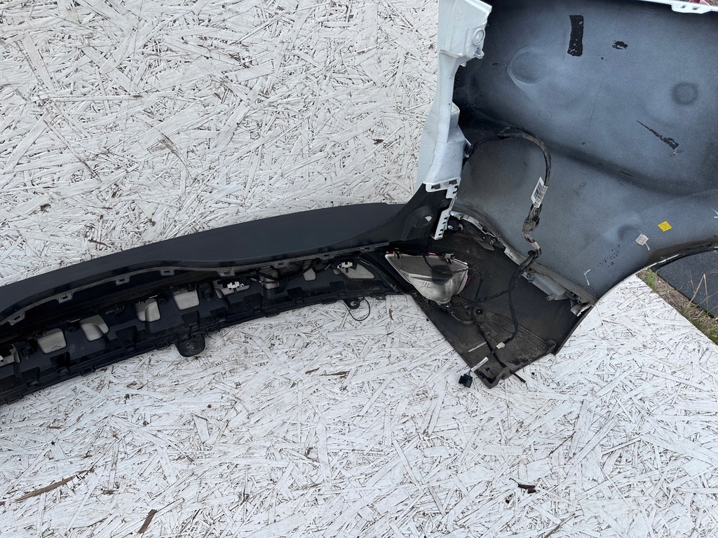 фото №8, Espace v initiale бампер задня задній 6 pdc білий перламутр teqnc