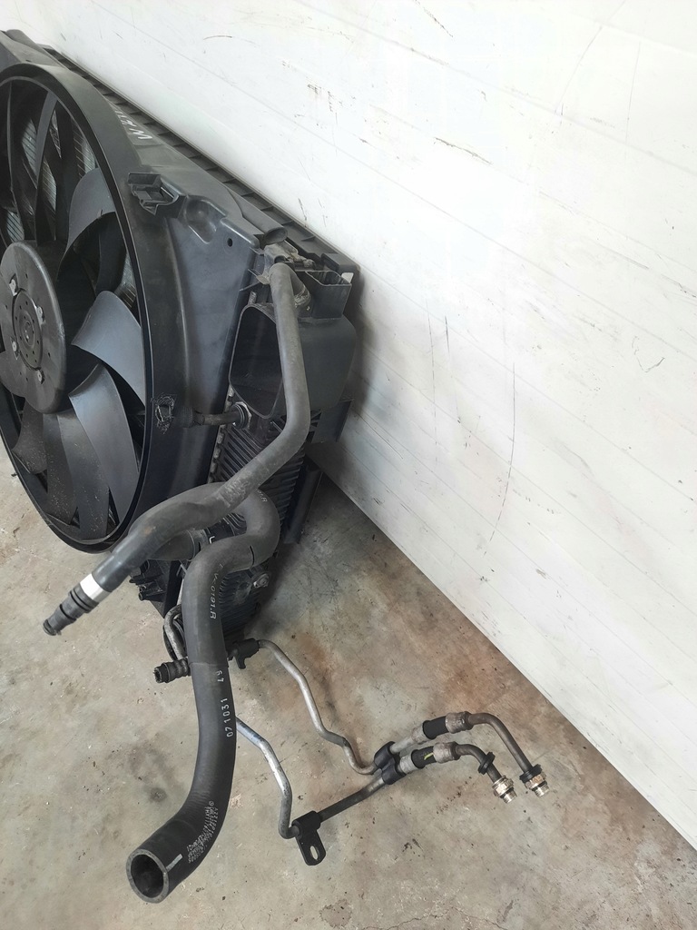 фото №9, Комплект радіатор вентилятор mercedes s w221 420cdi