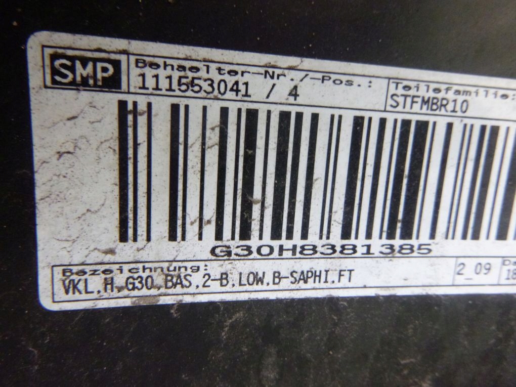 фото №7, Bmw 5 g30 sedan бампер задний