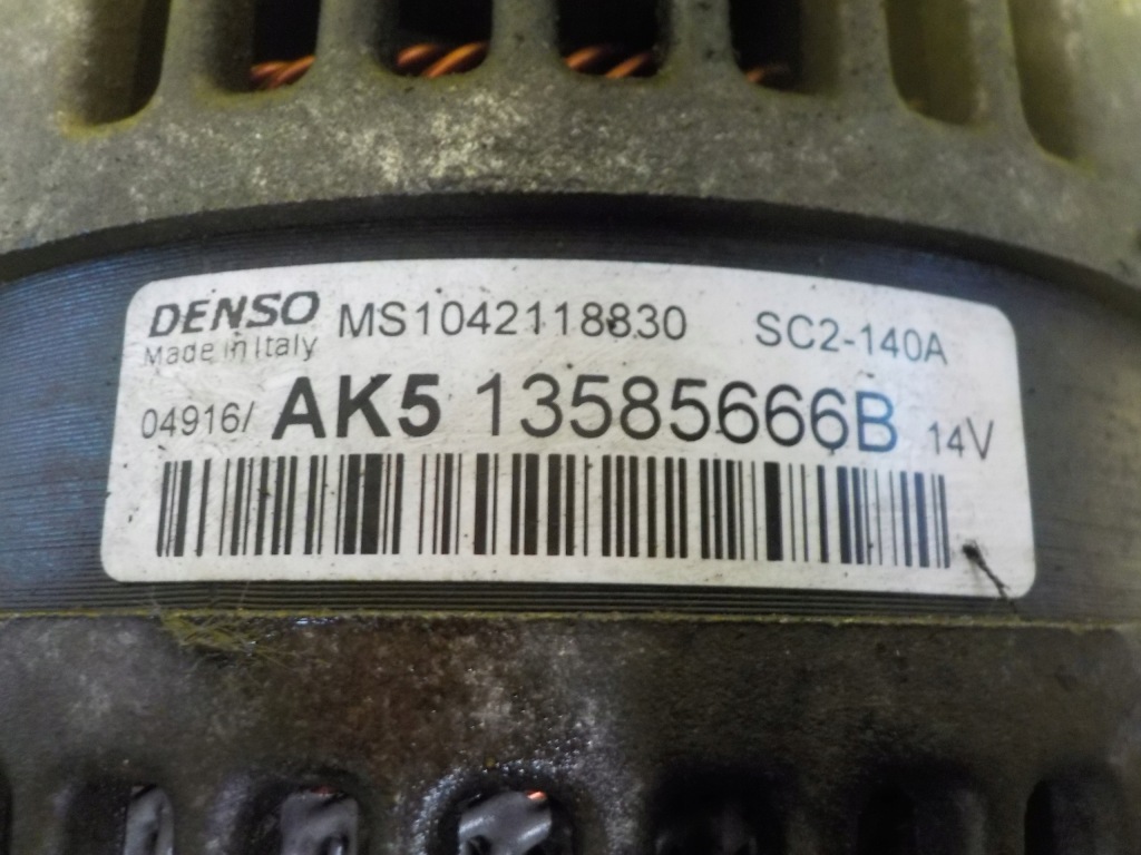 Corsa e 1.4 16v 17r 75km b14xej генератор 13585666b ms1042118830 в Україні