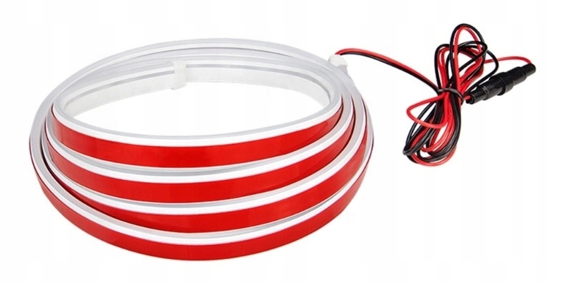 фото №15, Еластичний світло денні pod капот drl led стрічка ремінь капот wow 200cm