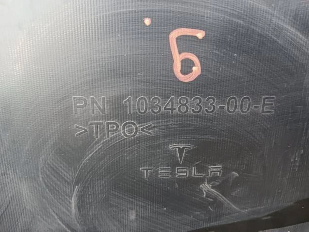 фото №9, M19 спойлер накладка бампера перед tesla x