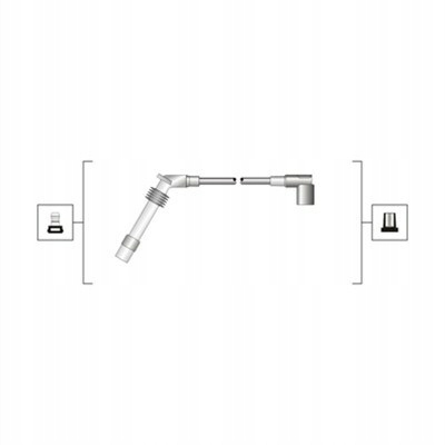 фото №2, Набір трубопровід запалювання magneti marelli 941319170043