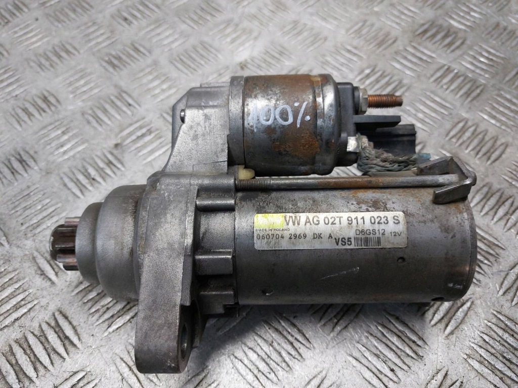 фото №1, Стартер audi a3 8p 1.6 fsi 02t911023s