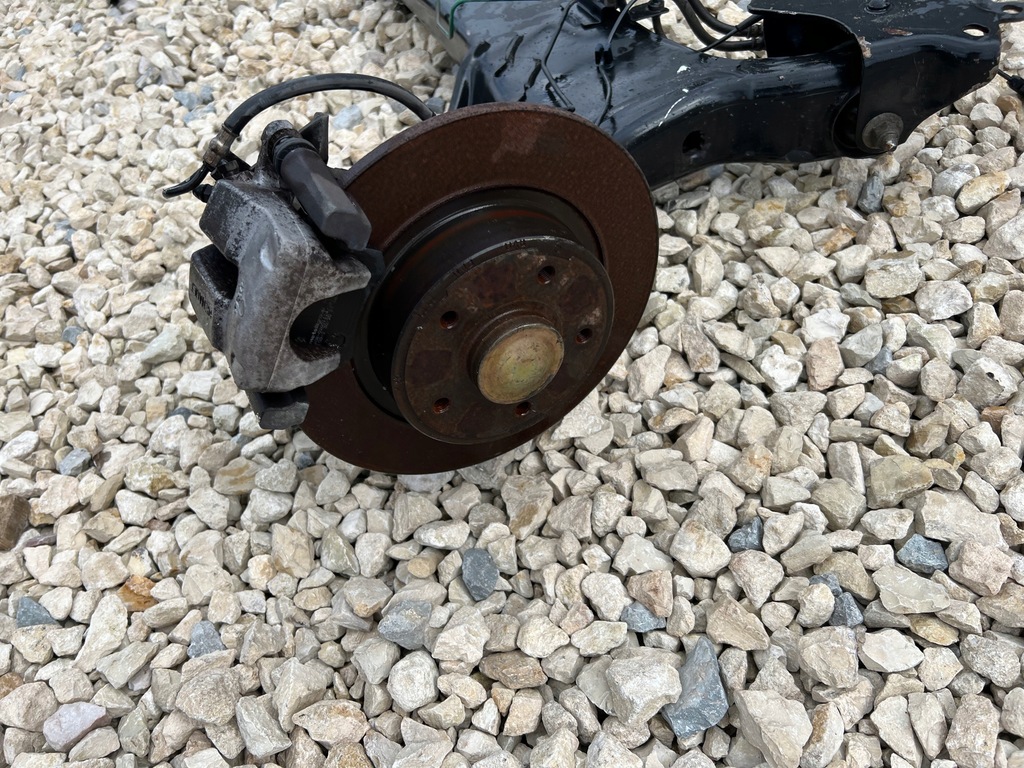 фото №2, Renault megane ii scenic підвіска балка oś задня