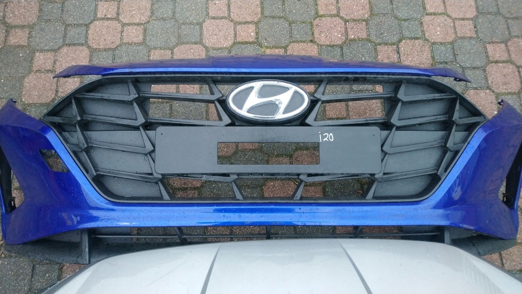фото №6, Бампер перед передний hyundai i20 iii 2020- решётка радиатора спойлер i20 iii