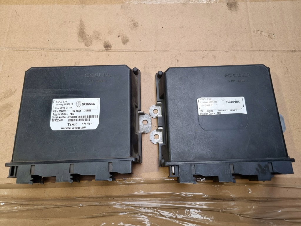 фото №1, Scania r модуль касета блок керування 1856018 coo e30