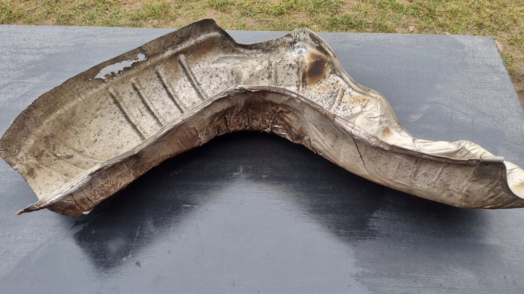 Купить Vw t4 защита тепловая выхлоп трубы выпускной