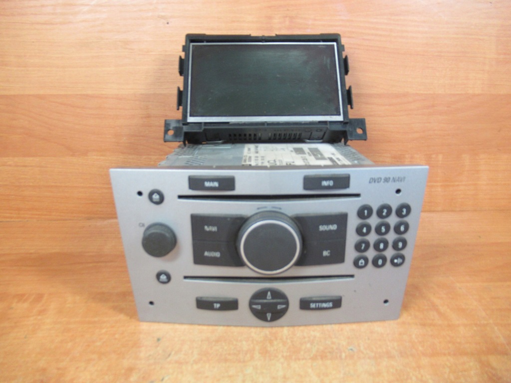 фото №1, Радіо cd opel astra h iii zafira ii b dvd 90 navi