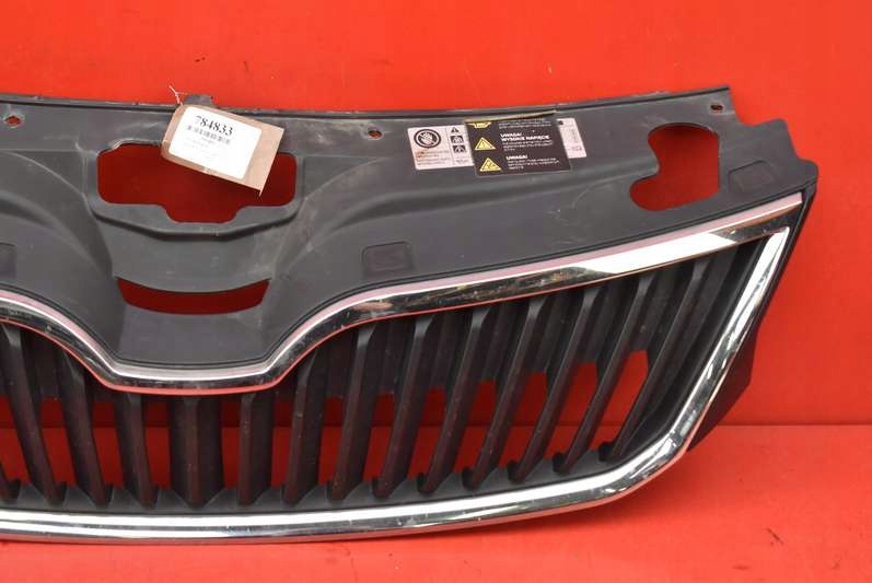 фото №3, Решітка радіатора решітка радіатора хром 5ja853668 skoda rapid 12-17