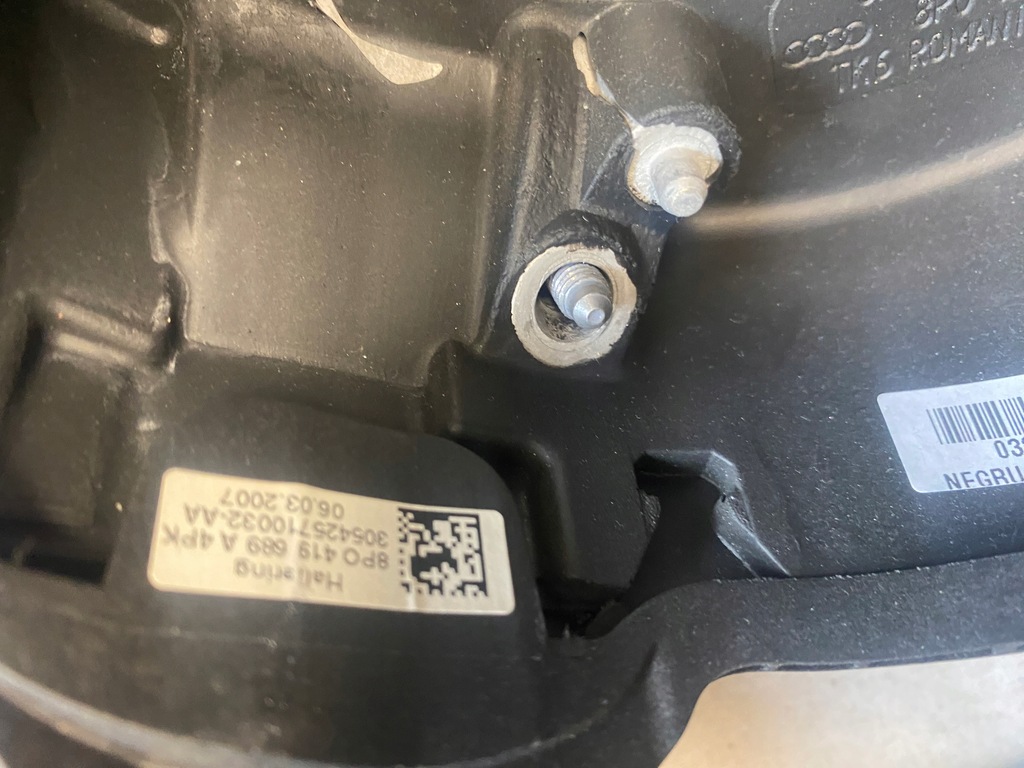 фото №13, Audi a3 8p воздуховод кожа 8p0419091ck