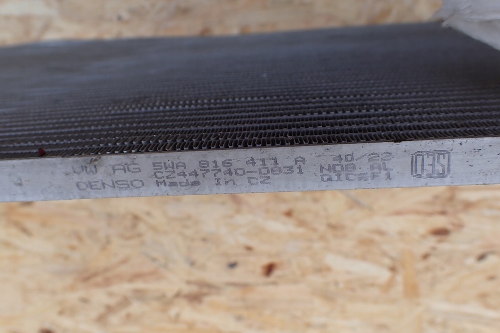 фото №9, Радиатор кондиционера vw golf 8 viii caddy v seat arona 5wa816411a