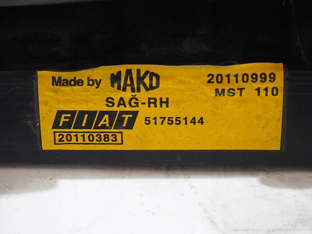 фото №10, Doblo 06-10 версия с крышка багажника лампа задняя задняя правая