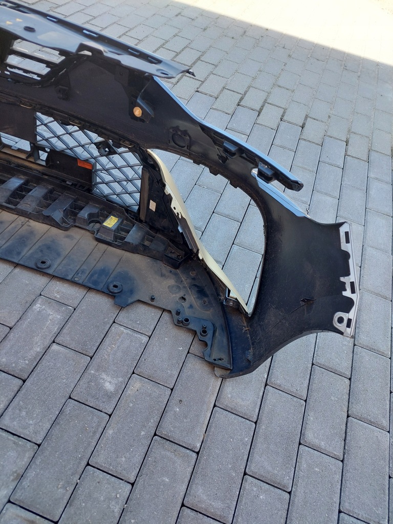 фото №9, Бампер передний решётка радиатора + плита clio v rs