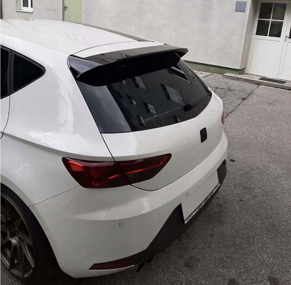 фото №11, Seat leon 3 спойлер спойлер na крышка козырёк чёрный блеск leon 3 5f fr 12-20