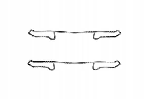 Набір монтажний гальмівних колодок daewoo перед lanos espero Ціна