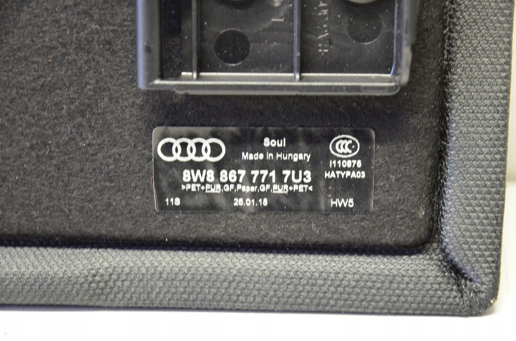 фото №9, Audi a5 8w полиця багажника задня 8w8867771 7u3
