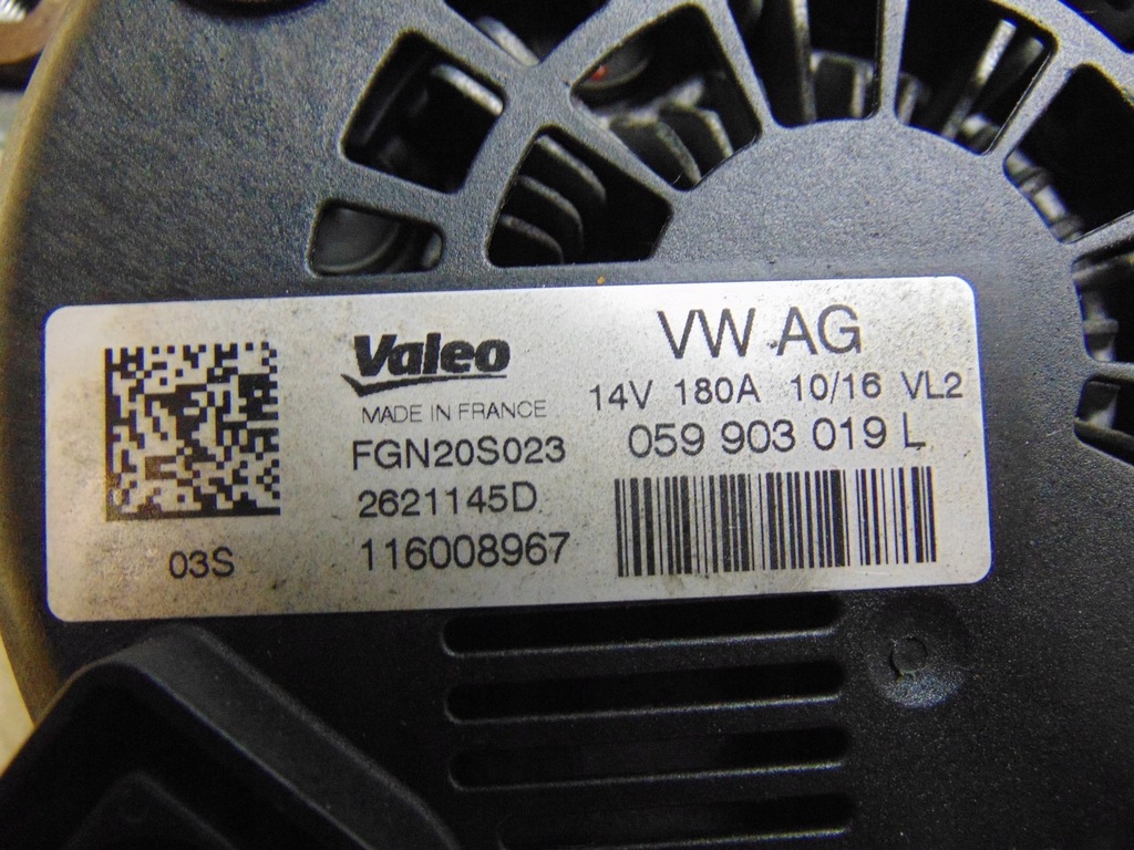 фото №11, Генератор audi a6 a7 3.0 tdi 059903019l